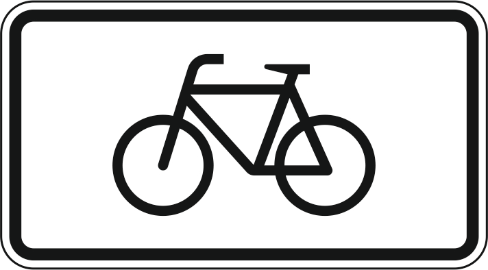 Verkehrszeichen: Radverkehr