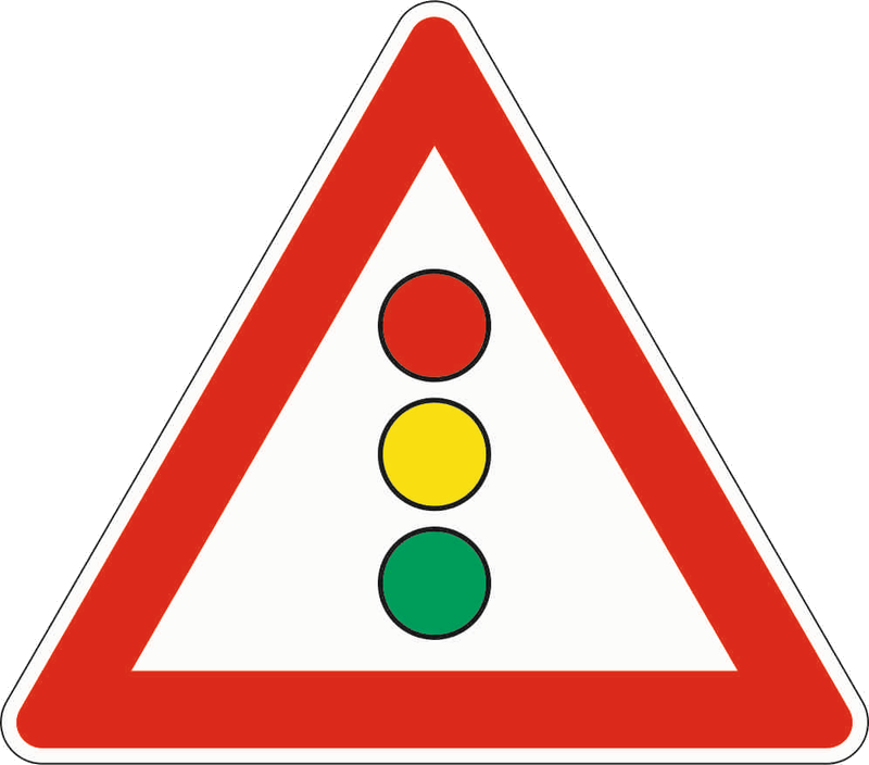 Verkehrszeichen: Lichtzeichenanlage