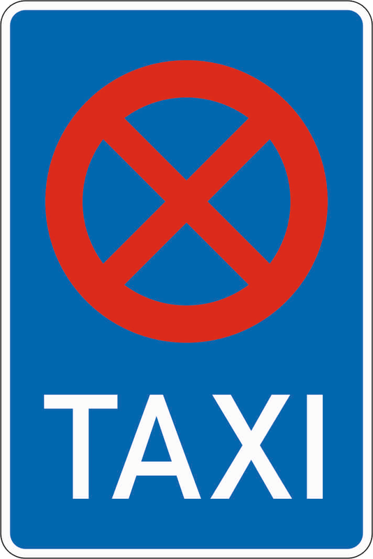 Verkehrszeichen: Taxenstand