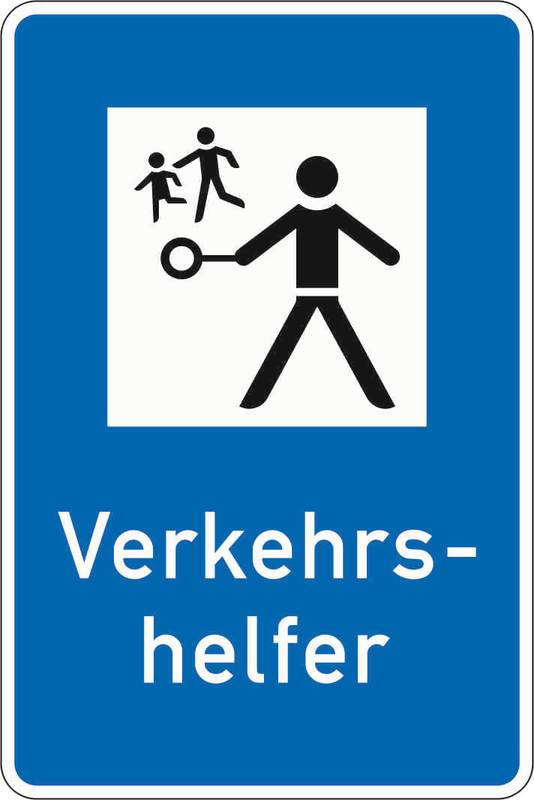 Verkehrszeichen: Verkehrshelfer